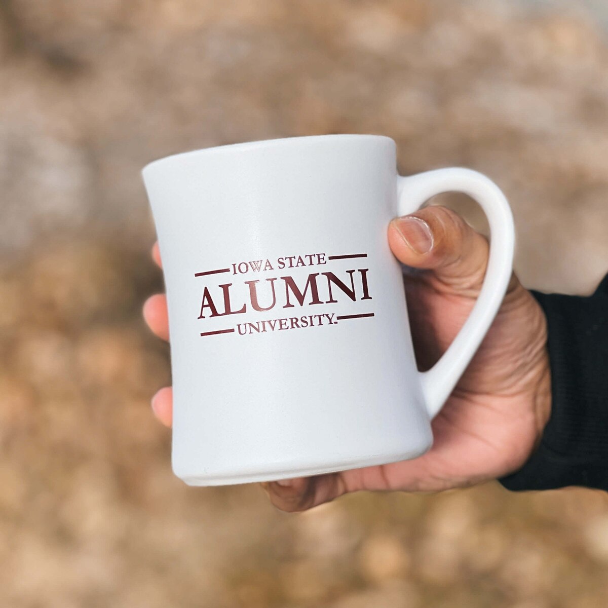 Iowa State University White Alumni Mug